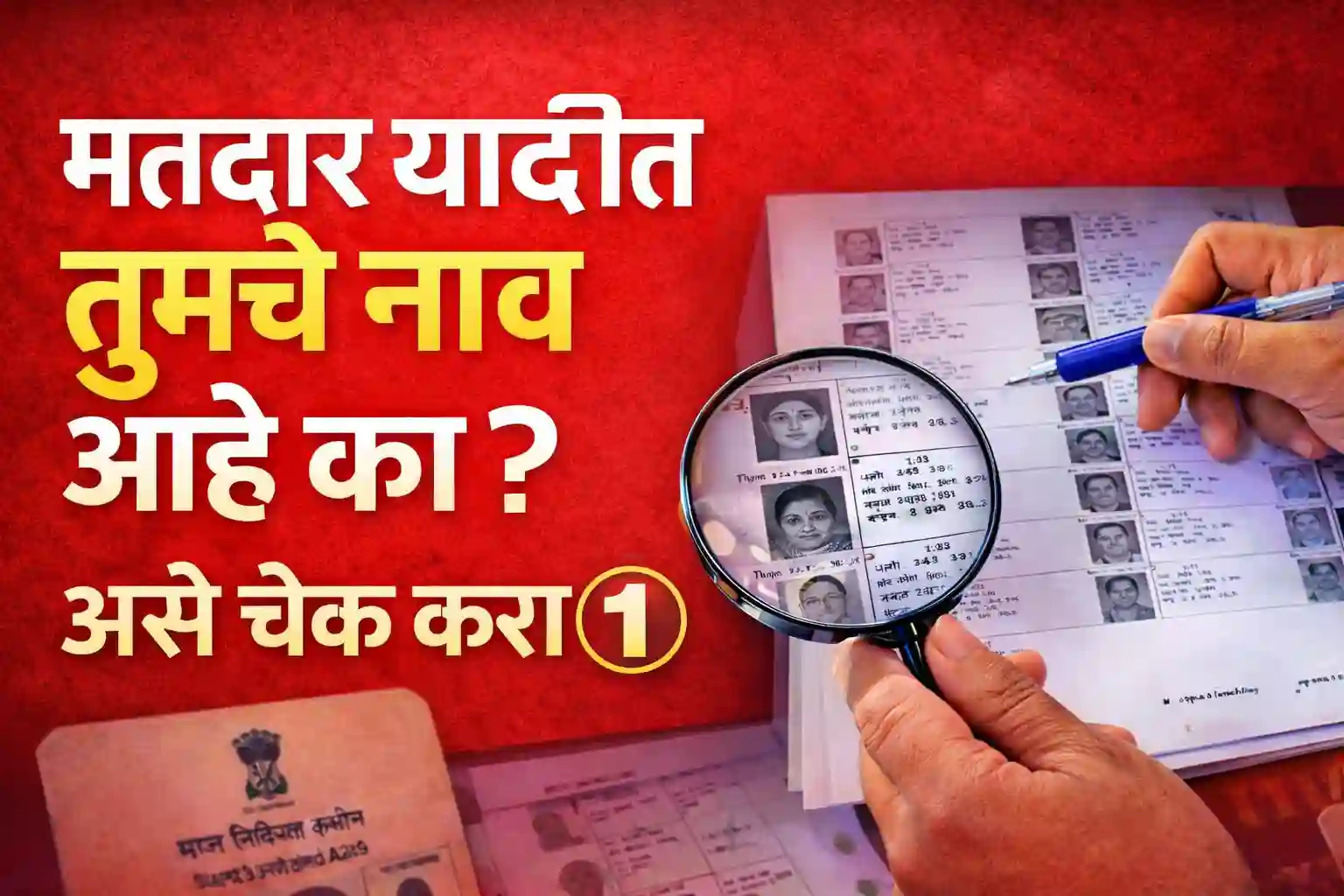 मतदार यादीत नाव कसं शोधाल?