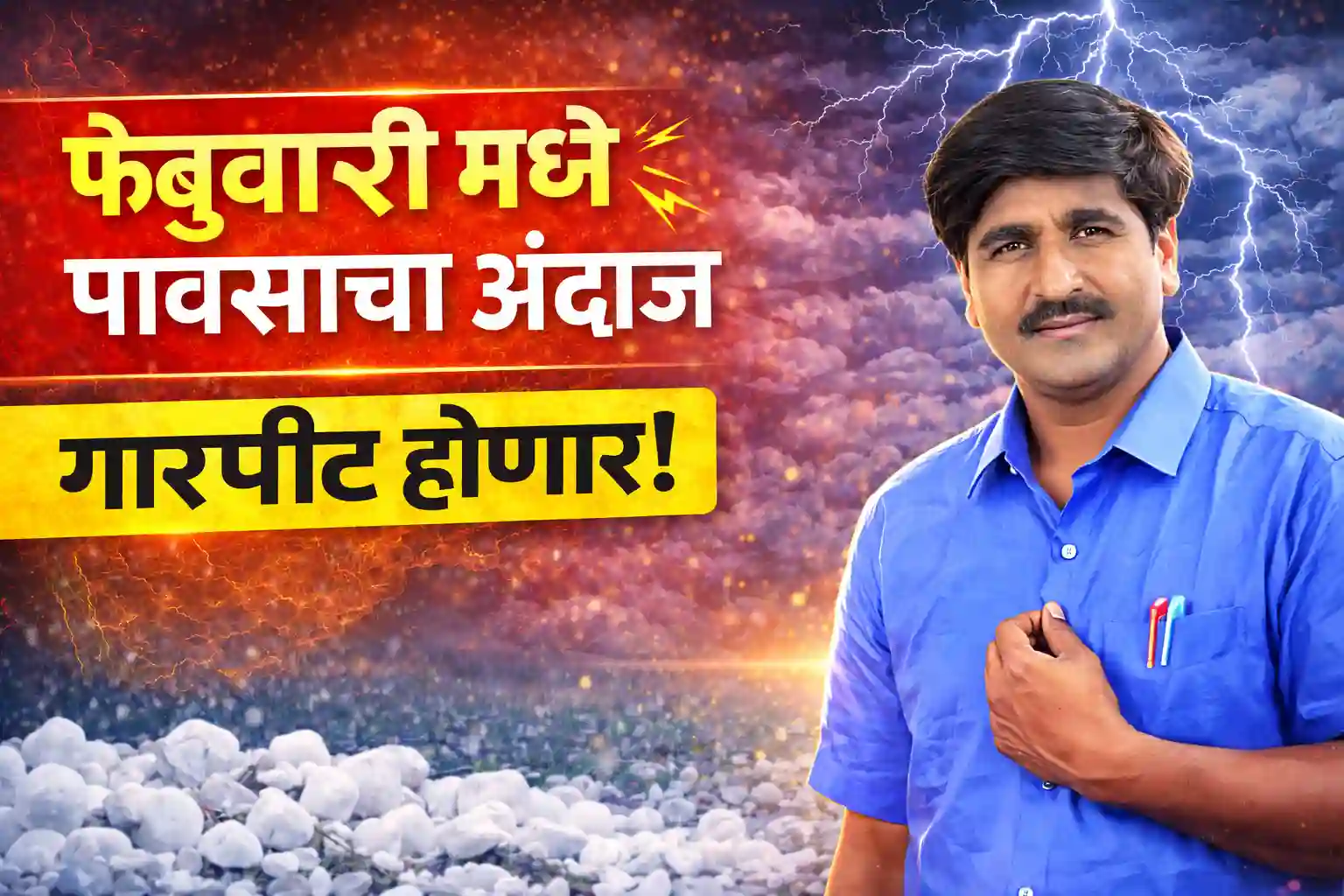 फेब्रुवारीत पुन्हा पावसाचे सावट!